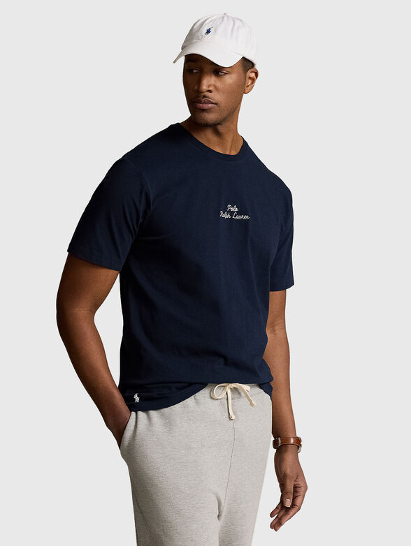 Cotton T-shirt with logo - 1