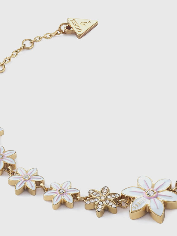 MULTI FLOWER bracelet with floral accents - 2