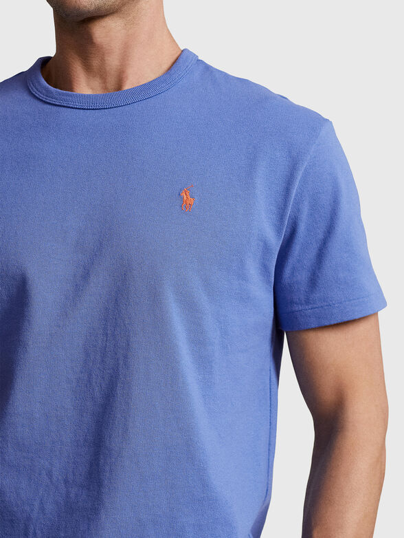 Cotton T-shirt with logo detail - 4