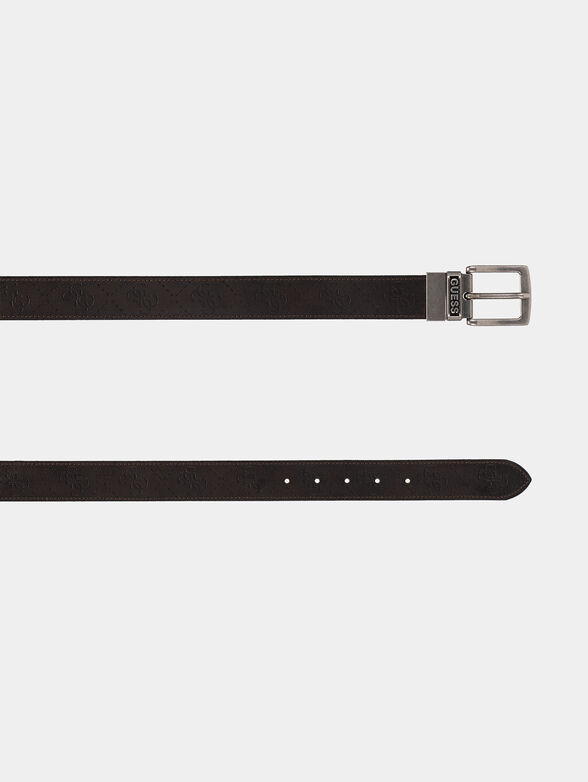 Leather reversible belt - 4