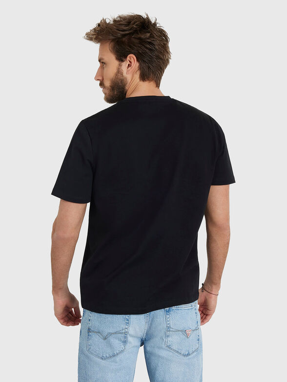 Rond neck black T-shirt - 3
