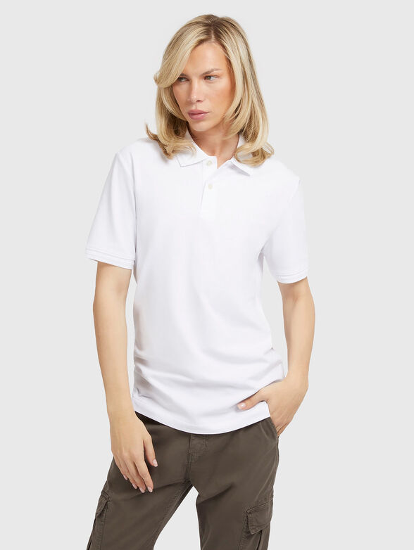 Black cotton polo-shirt LYLE  - 1