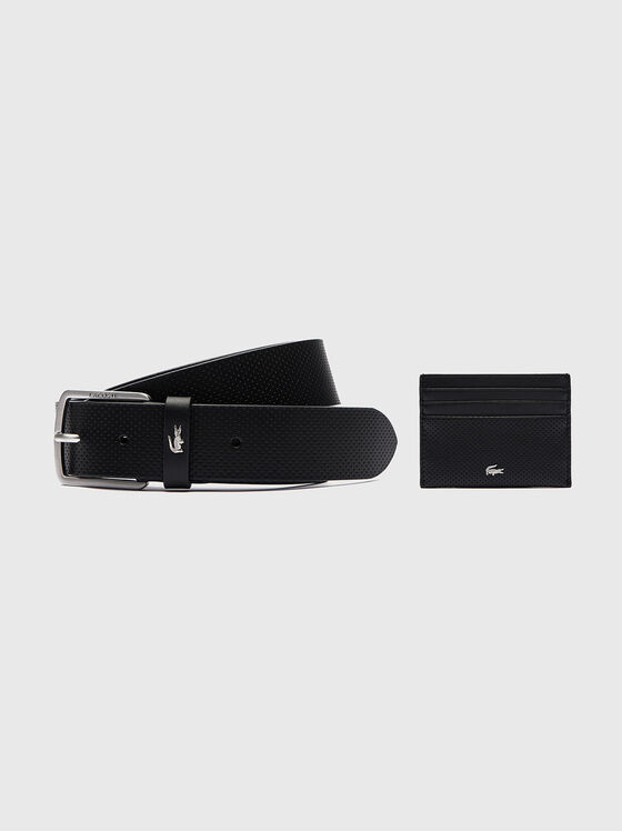 Set of belt and card holder - 1