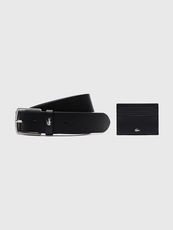 Set of belt and card holder - 1
