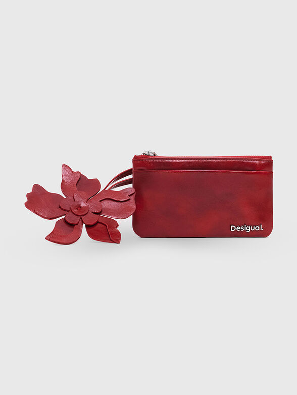 Card holder with floral decoration - 1