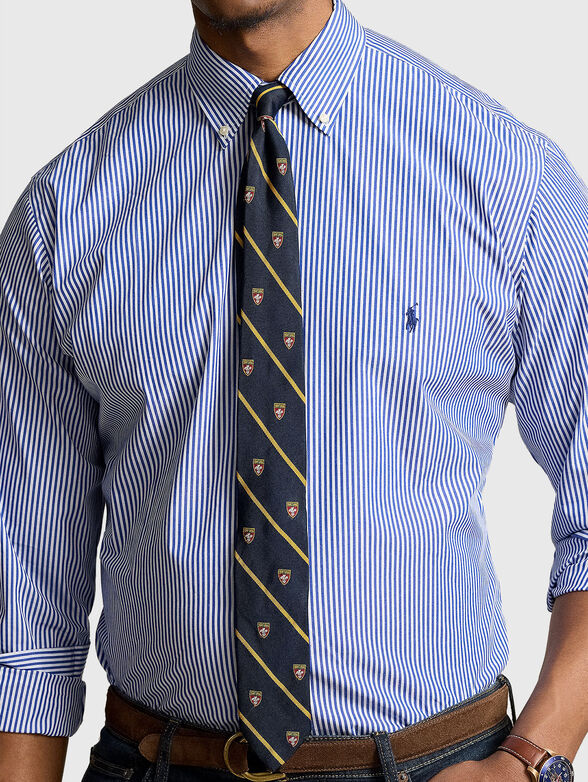 Striped shirt in blue - 4