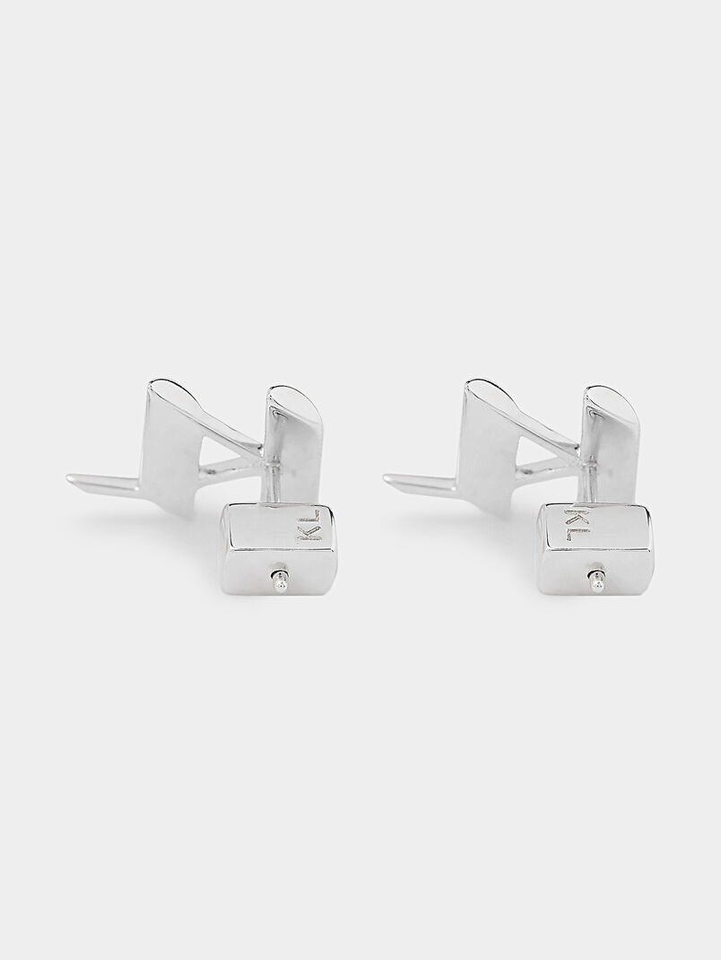 K/MONOGRAM earrings with monogram - 3