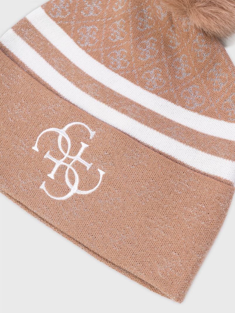 SABINE hat in beige color - 3