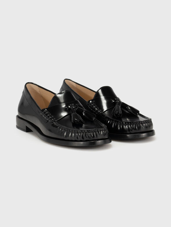 LOTTIE TASSEL leather loafers - 2