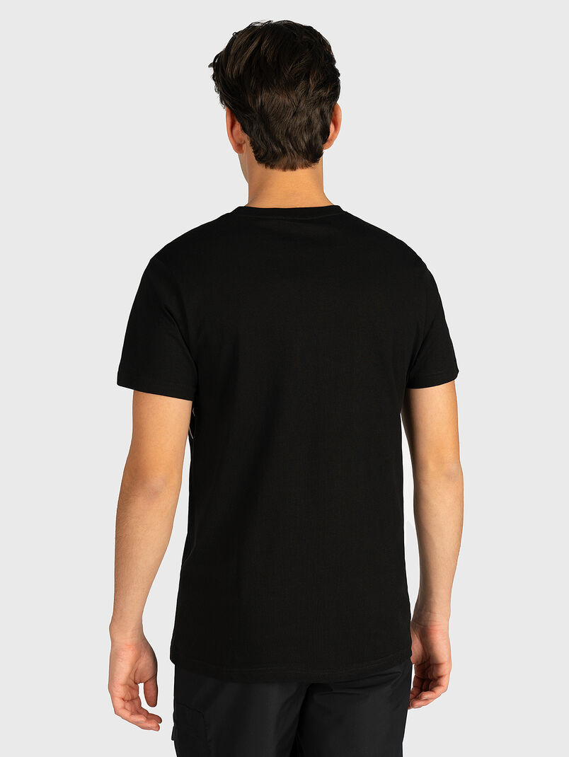 SAUTUS Black cotton T-shirt - 3