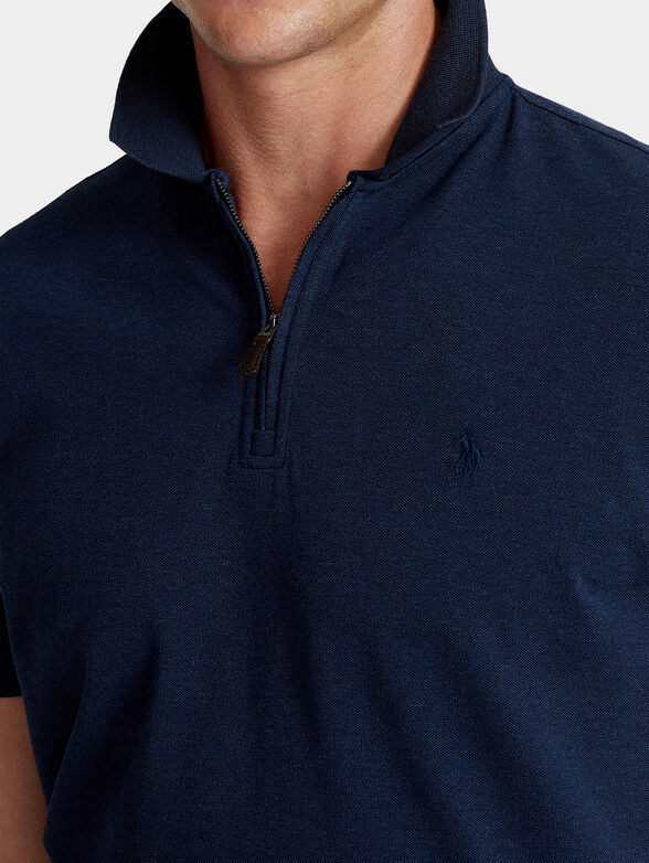 Navy blue polo-shirt - 2
