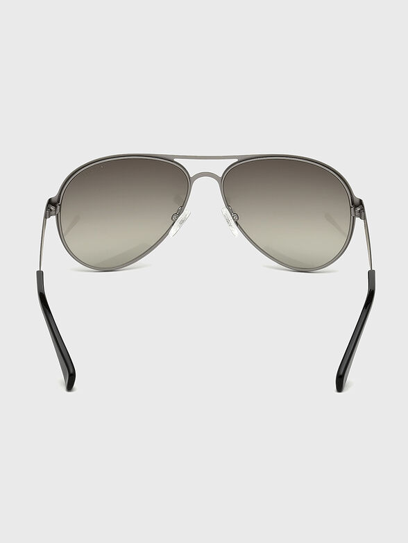 Sunglasses with silver metal frames - 4