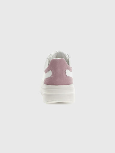 ELBINA white sneakers with contrasting elements - 3