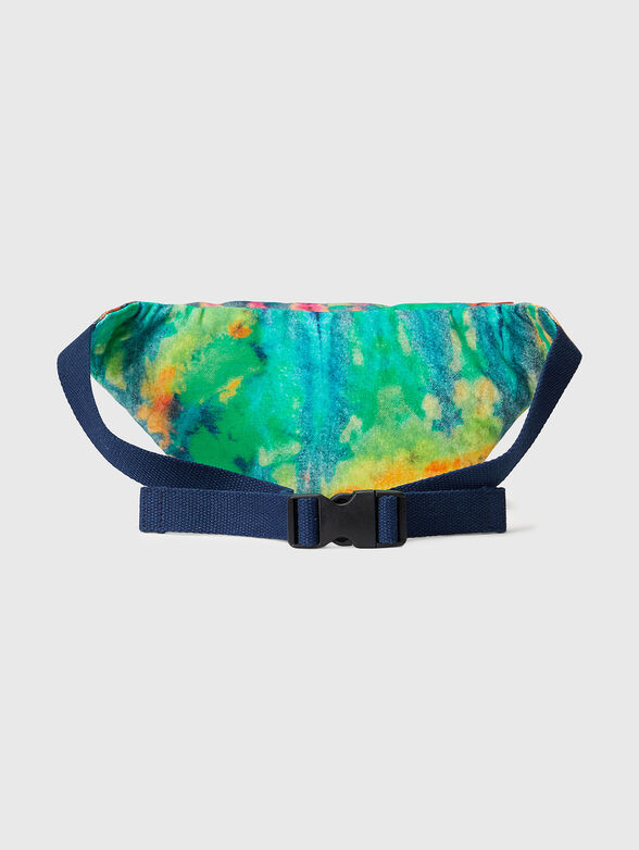 Waist bag with multicolour print - 2