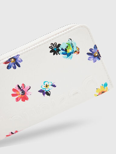 EMMA purse with floral motifs - 4
