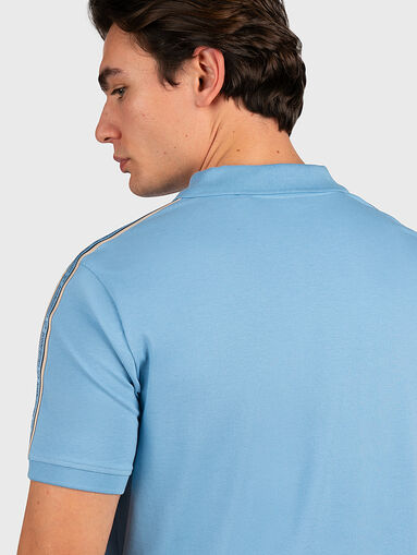 EDMUND polo shirt with zip - 4