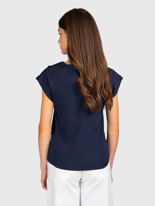 T-shirt with appliqu&eacute; sequins - 3