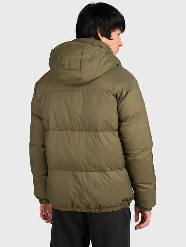 TIREBOLU green jacket with a hood - 3