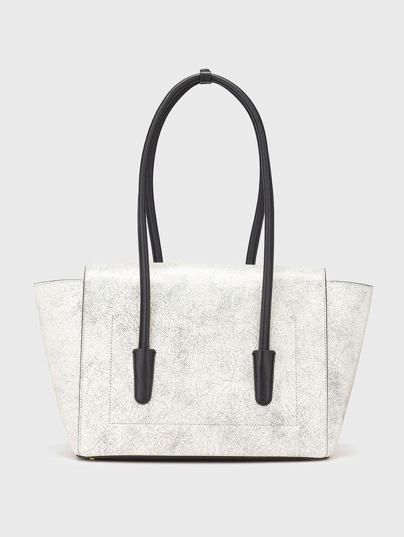Large leather bag with tote bag  - 2