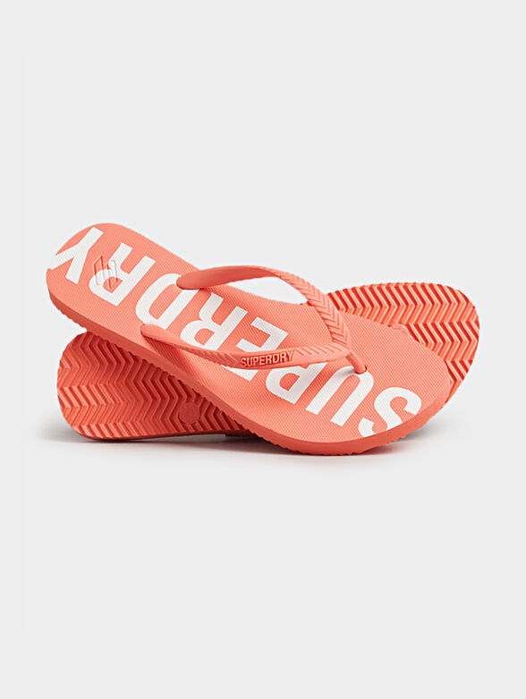 ESSENTIAL beach shoes in coral color - 1