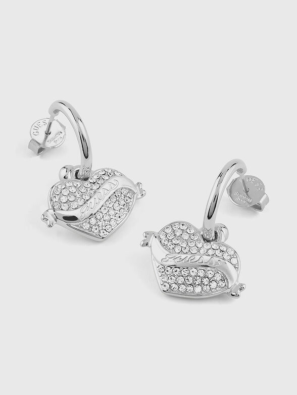 HEART earrings in gold - 1