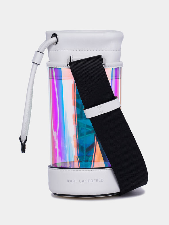 Bottle bag  with iridescent effect - 3