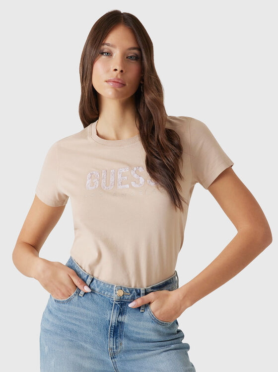 T-shirt with front logo - 1