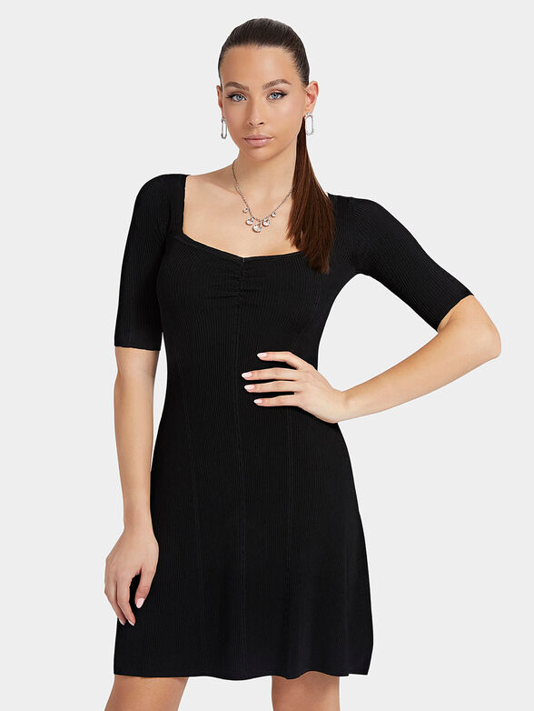 JULIE ribbed dress - 1