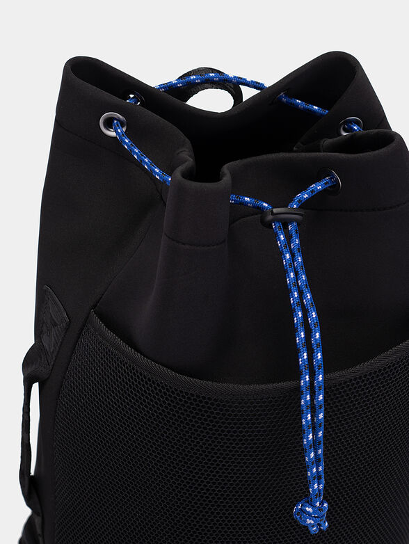 Black backpack with logo - 6