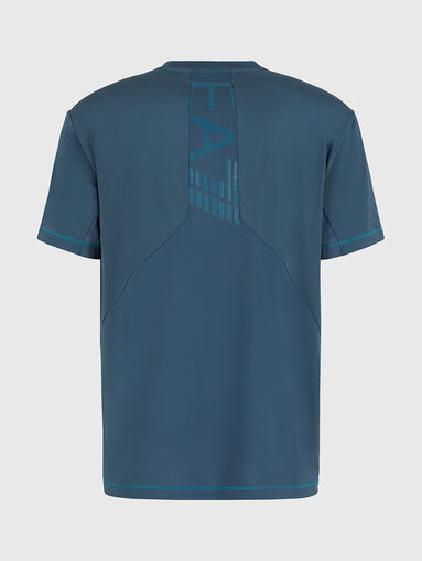 Sports T-shirt in black with logo detail - 4