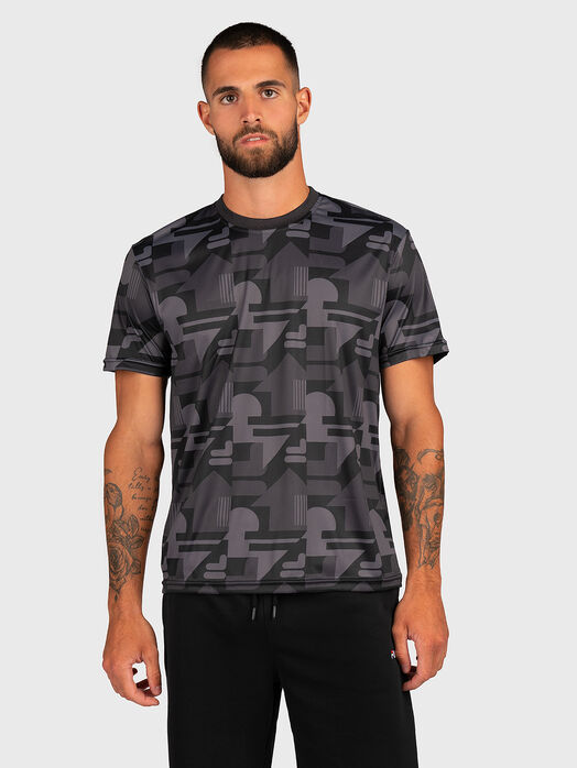 RECANTI AOP T-shirt with graphic print