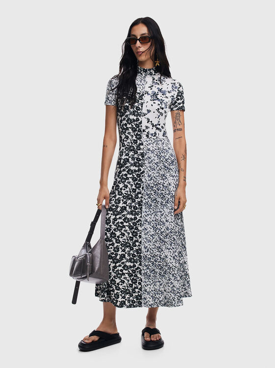 Рокля с флорален принт - 1