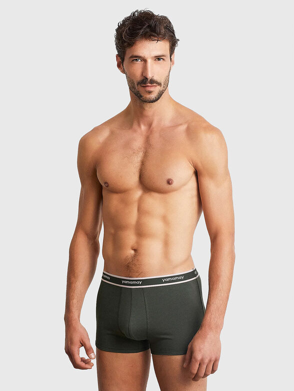 NEW FASHION COLOR black trunks - 3