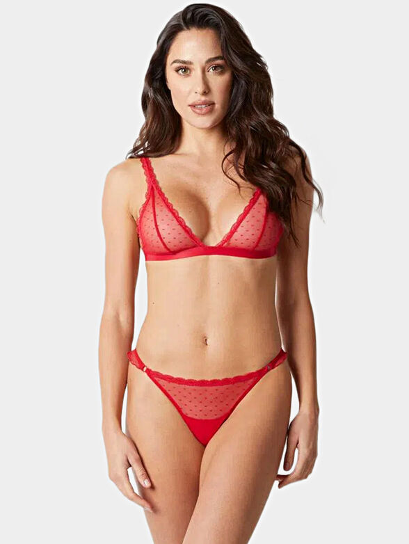 Low waist thong Softly Red - 2