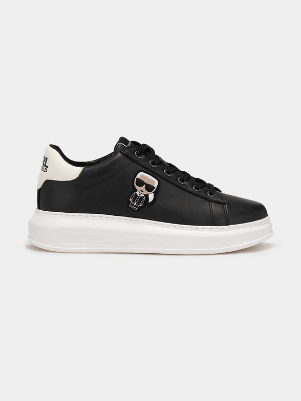 KAPRI IKONIC black sneakers with embossed logo - 1