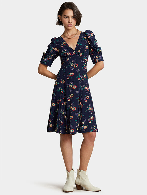 Dress with floral print - 4