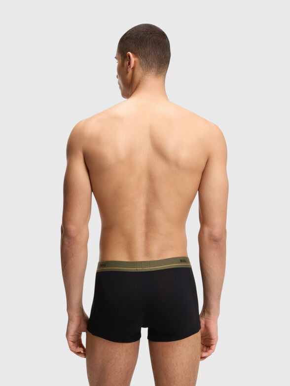 Set of five pairs of cotton boxers - 4