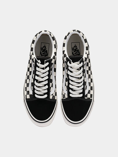 Sneakers with check print - 5