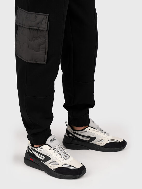 Sports trousers made of cotton blend  - 2