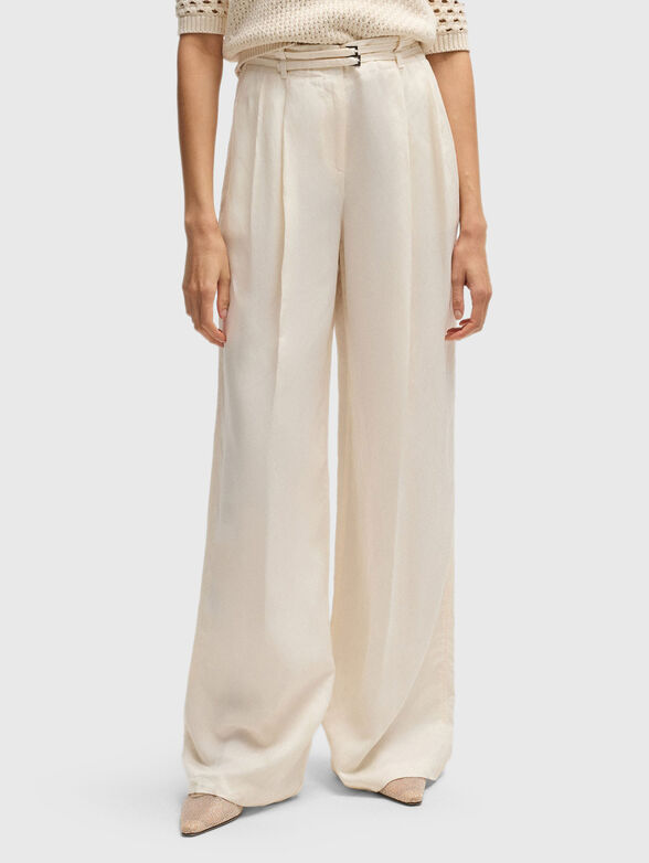 TAUALY W trousers wide legs - 1