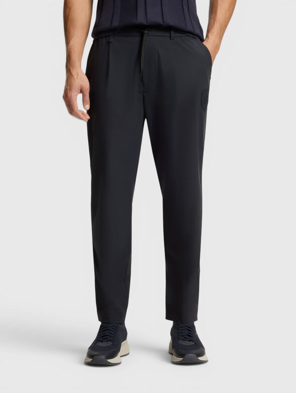 Pants with logo patch - 1