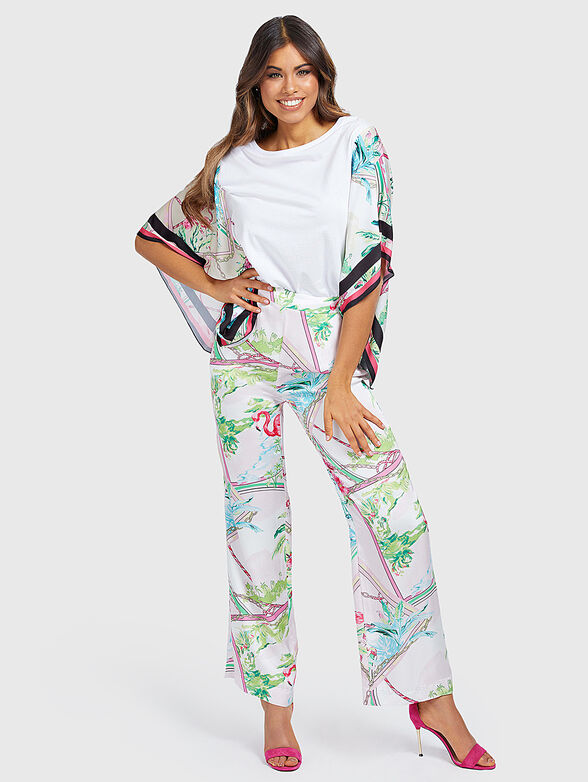 FELICITY Palazzo pant with print - 2