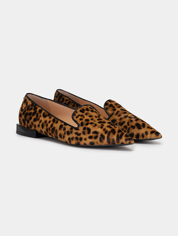 GUSTY5 loafers with animal print - 2