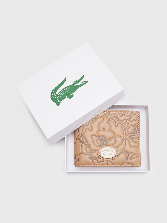Wallet with floral details - 4