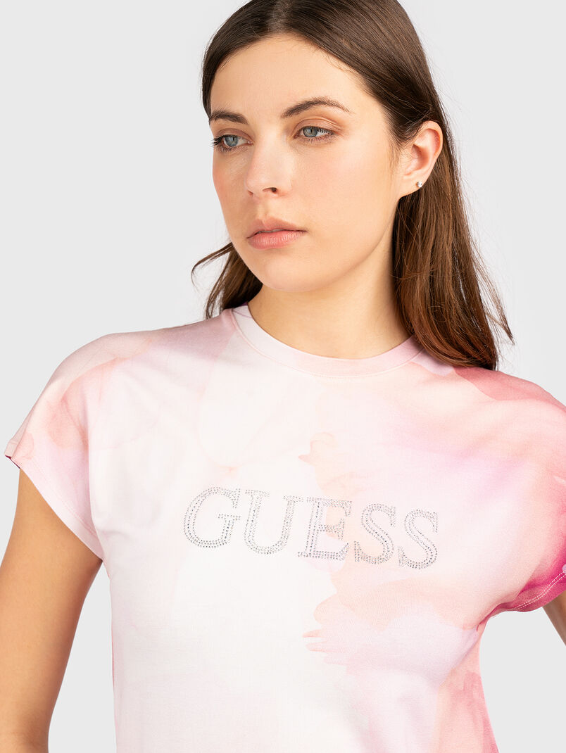 T-shirt with rhinestones - 2