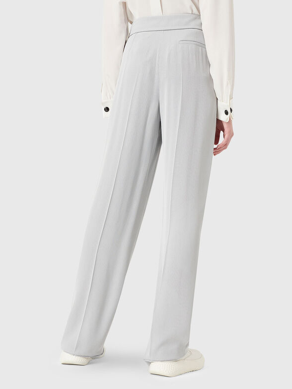 Trousers with high waist and wide legs - 2