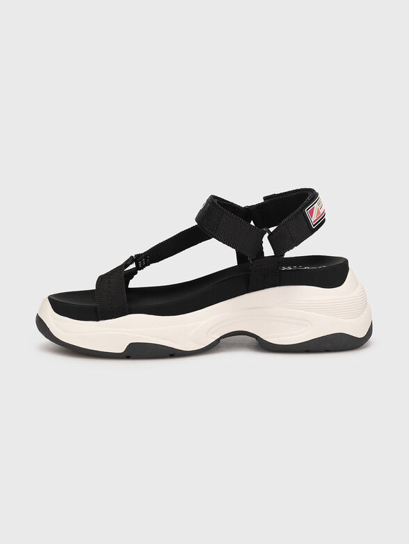 GRUB LOGO sandals with white sole - 4