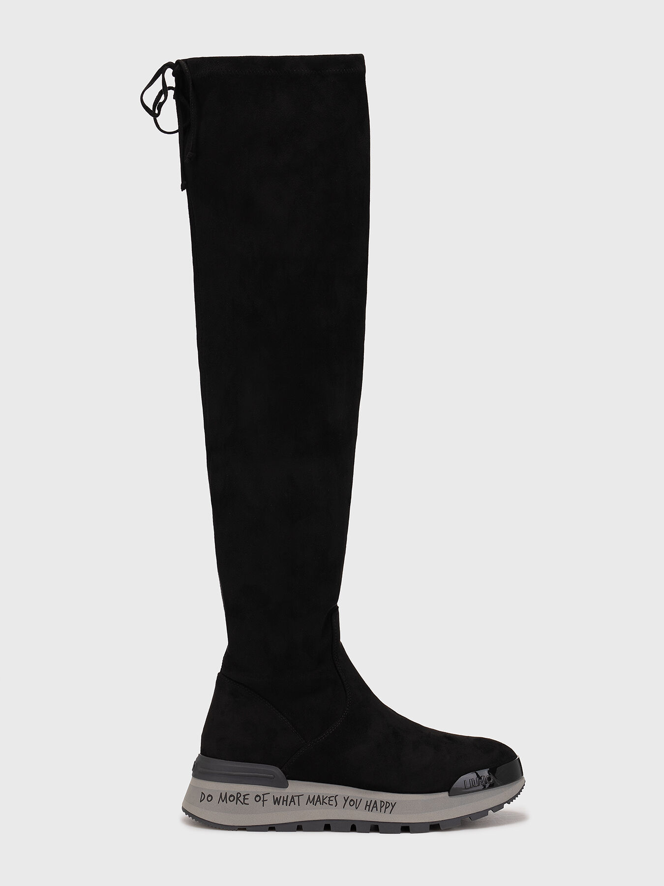 AMAZING 06 suede-effect boots brand LIU JO