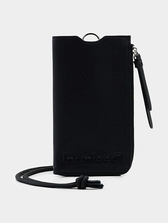 Phone pouch with logo detail - 1