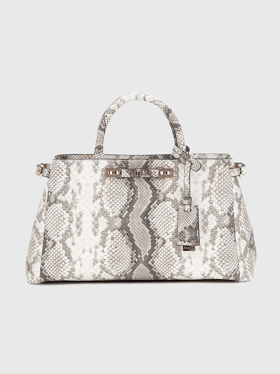 Чанта LEFIA с животински принт и лого - 1